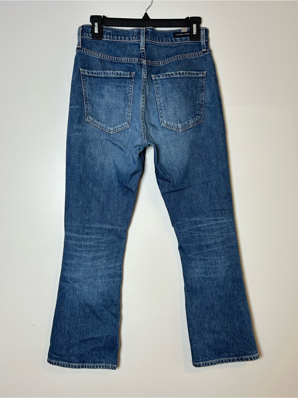 Citizens of humanity demy cropped flare jeans size 25 medium wash made in USA - Picture 5 of 16